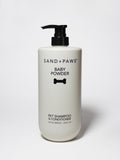 Nourishing Sand + Paws Pet Shampoo & Conditioner - Baby Powder