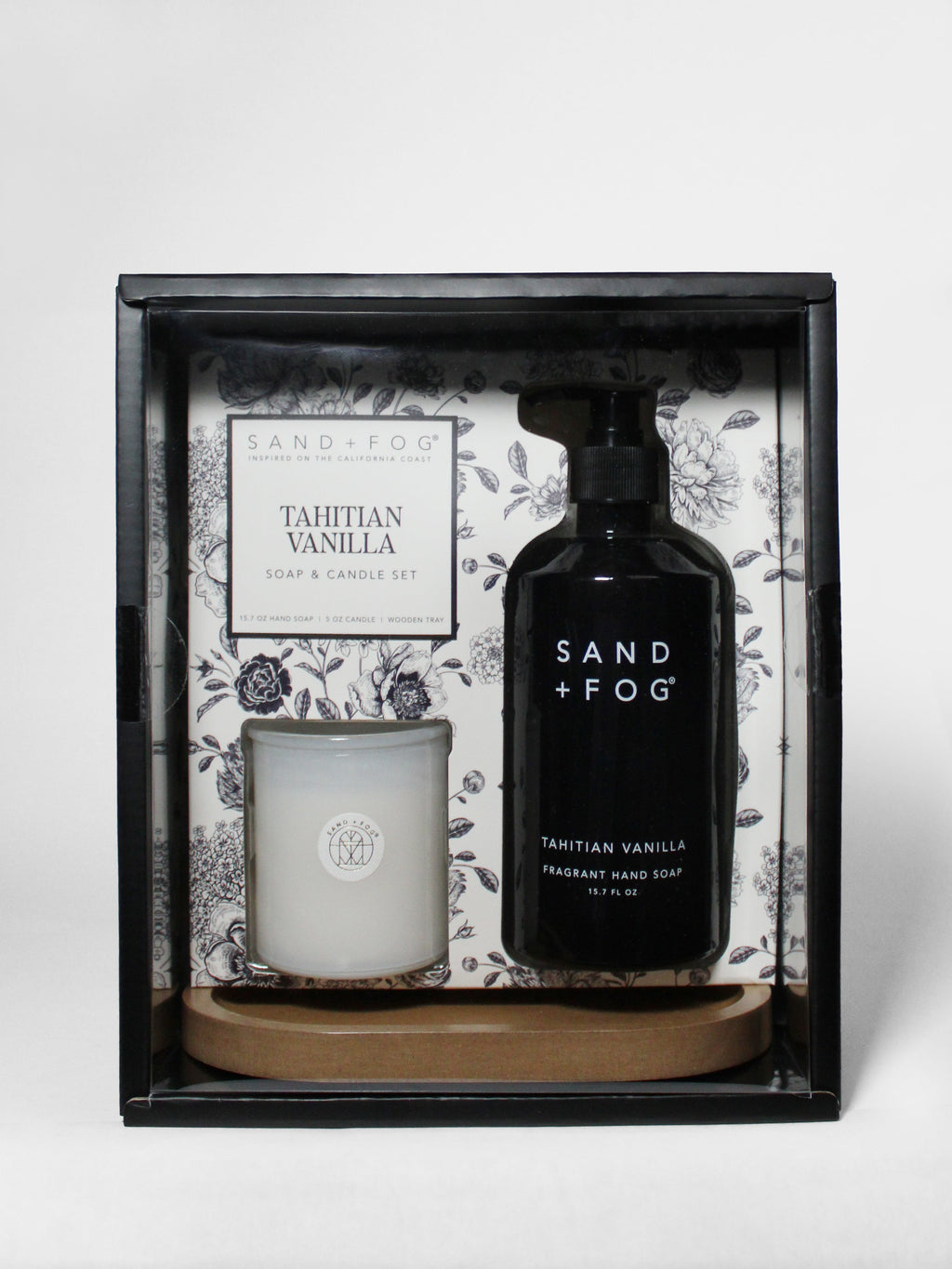 Refreshing Tahitian Vanilla Hand Soap & Candle Set