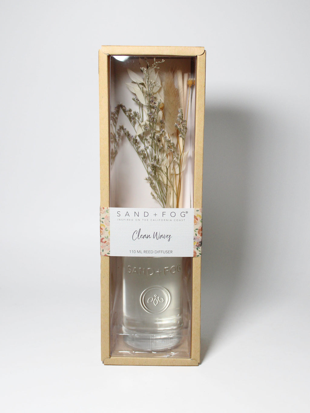Scented Clean Waves 110 ml Reed Diffuser
