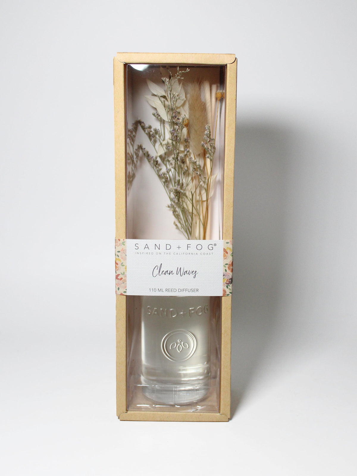 Scented Clean Waves 110 ml Reed Diffuser