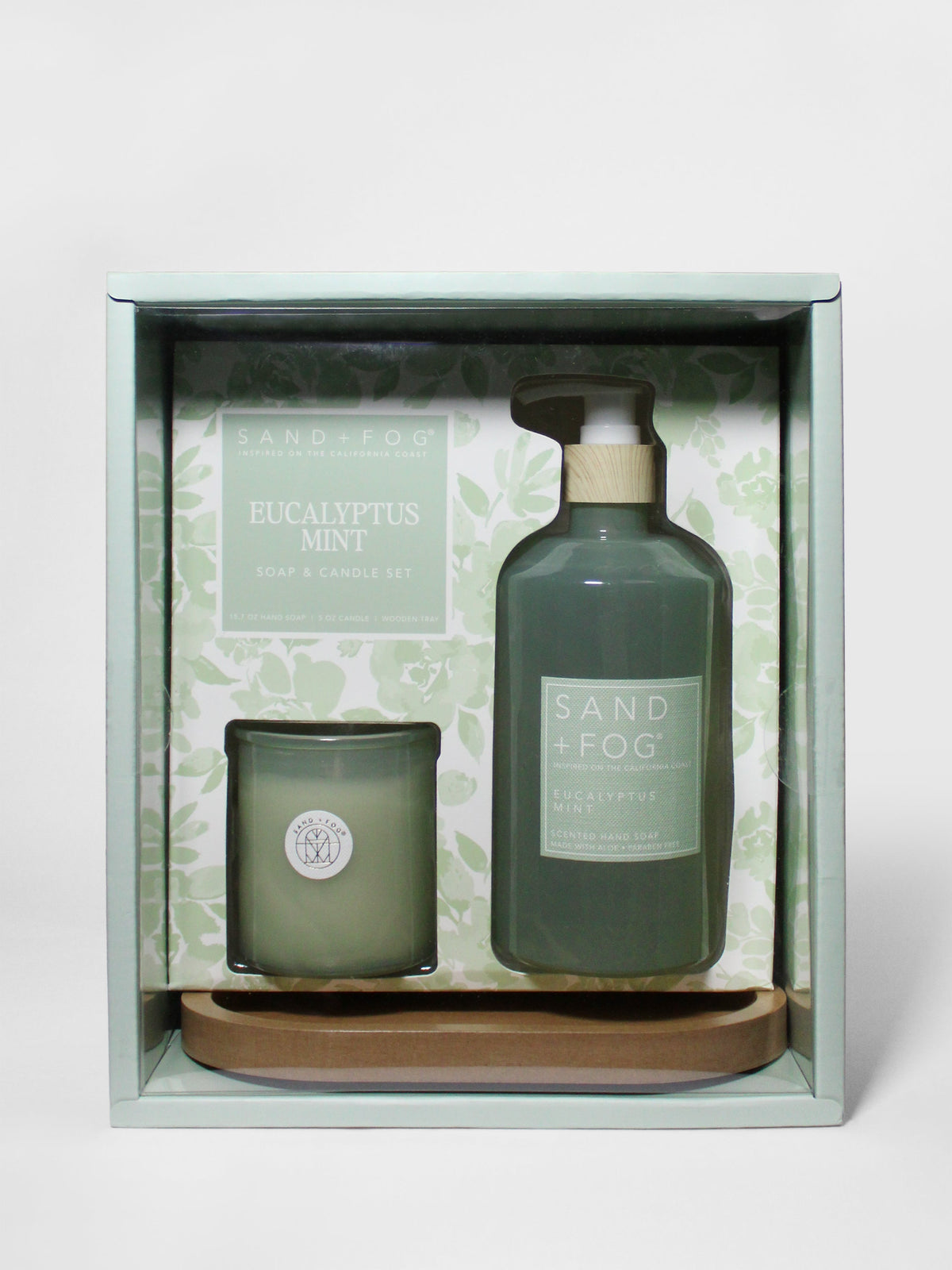 Refreshing Eucalyptus Mint Hand Soap & Candle Set