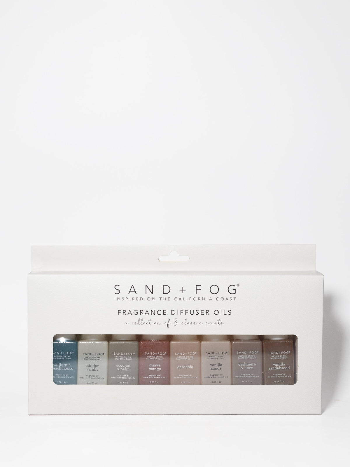 Scented 8 Pack of 10 ml Fragrance Diffuser Oils