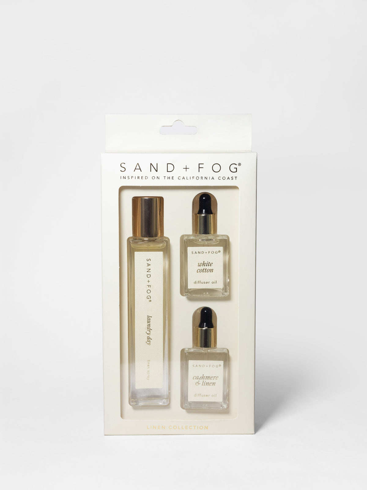Scented Pack of (1) 50 ml Linen Spray and (2) 14.7 ml Fragrance Diffuser Oils